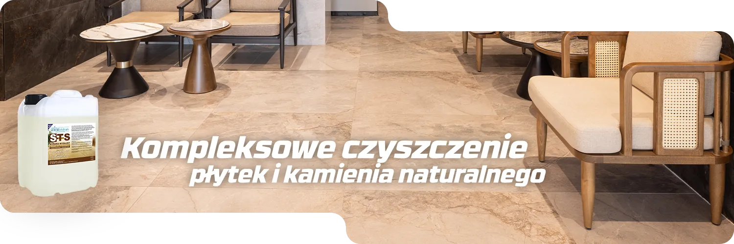 środek do czyszczenia kamienia i płytek